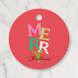 Etiquetas Para Recuerdos Feliz Navidad moderna y brillante festividad