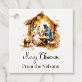 Etiquetas Para Recuerdos Feliz Navidad Natividad