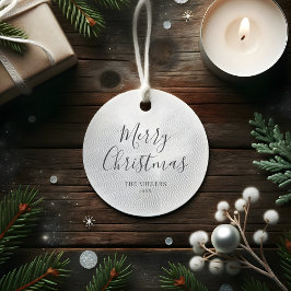 Etiquetas Para Recuerdos Feliz Navidad Simple Minimalista