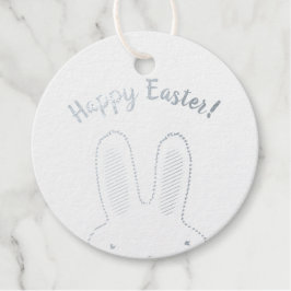 Etiquetas Para Recuerdos Feliz Pascua linda Pascua personalizado Bunny moda