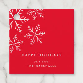 Etiquetas Para Recuerdos Festividad de copas de nieve