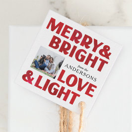 Etiquetas Para Recuerdos Festividades de amor brillante y Navidades ligeros