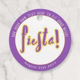 ETIQUETAS PARA RECUERDOS FIESTA