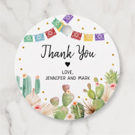 Etiquetas Para Recuerdos Fiesta Cactus Boho Bridal Shower