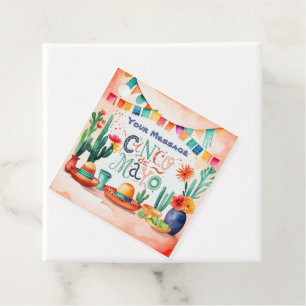 Etiquetas Para Recuerdos Fiesta Cinco De Mayo