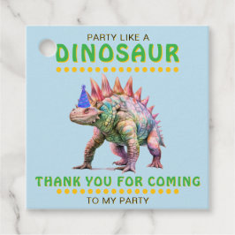 Etiquetas Para Recuerdos Fiesta Como Un Dinosaurio Gracias Personalizado