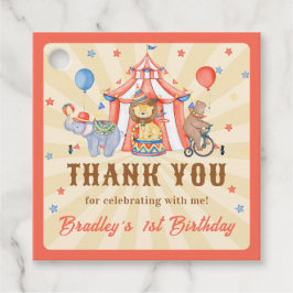 Etiquetas Para Recuerdos Fiesta de circo Animales Carnaval Cumpleaños Graci