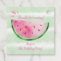 Fiesta de cumpleaños de sandía adorable