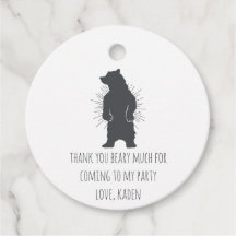 Fiesta de cumpleaños del oso