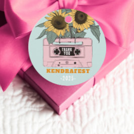 Etiquetas Para Recuerdos Fiesta de danza del Festival de Música Retro