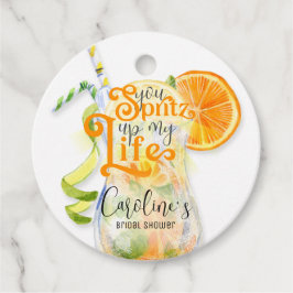 Etiquetas Para Recuerdos Fiesta de Despedida de Soltera al Estilo Italiano 