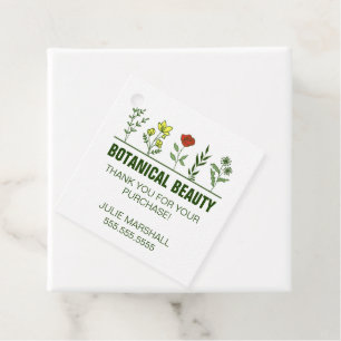 Etiquetas Para Recuerdos Fiesta de Productos de Cuidados de la Piel de Spa
