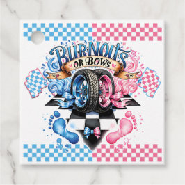 Etiquetas Para Recuerdos Fiesta de revelación de género azul rosado