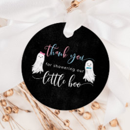 Etiquetas Para Recuerdos Fiesta de revelación de género fantasma gracias