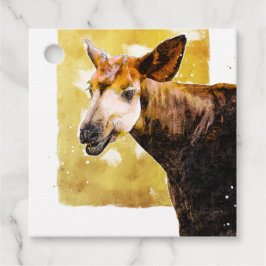 Etiquetas Para Recuerdos Fiesta de San Valentín sonriente en la escuela Oka