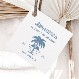 Etiquetas Para Recuerdos Fiesta de Soltera en la Costa