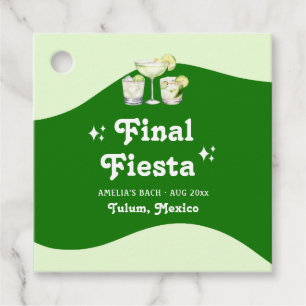 Etiquetas Para Recuerdos Fiesta de Soltera Limón Verde Cítrico Final