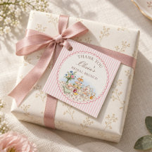 Fiesta de té con raya rosa, desayuno nupcial, agra