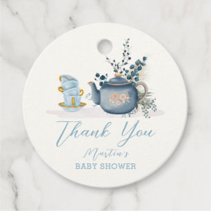Etiquetas Para Recuerdos Fiesta de té vintage prepara Baby Shower