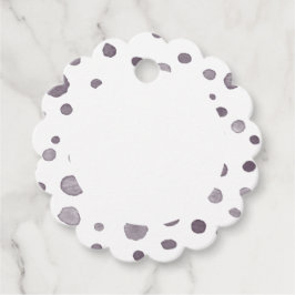 Etiquetas Para Recuerdos Fig Confetti Water Dots Favor Tags