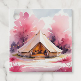 Etiquetas Para Recuerdos Finde de semana de despedida de soltera Glamping A