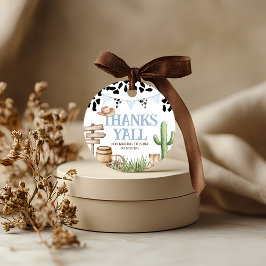 Etiquetas Para Recuerdos First Rodeo Cowboy Favor Tags