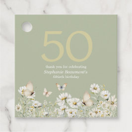 Etiquetas Para Recuerdos Flor blanca de mujer sorprende 50 años