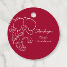 Flor de orquídea viva magenta línea dibujar etique