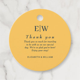 Etiquetas Para Recuerdos Flor de rayo simple elegante con Boda monograma