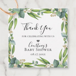 Etiquetas Para Recuerdos Flor Eucalyptus Foliage Wreath