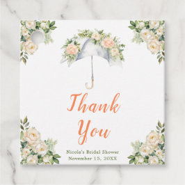 Etiquetas Para Recuerdos Floral Cumple Bridal Shower