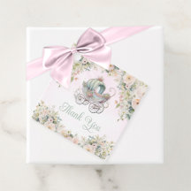 Floral de color de agua de la princesa de cuento d