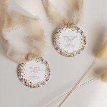 Flores Silvestres Purpura Regalo de Agradecimiento