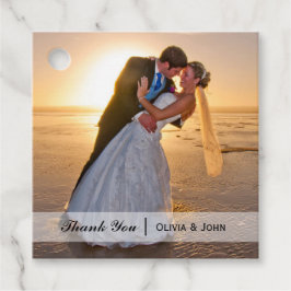 Etiquetas Para Recuerdos Foto boda Gracias