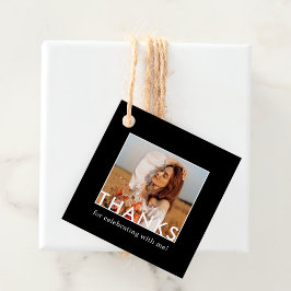 Etiquetas Para Recuerdos Foto clásica de Personalizado simple