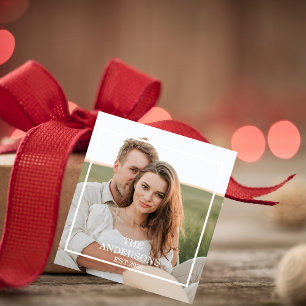 Etiquetas Para Recuerdos Foto de colección de parejas modernas y regalo de