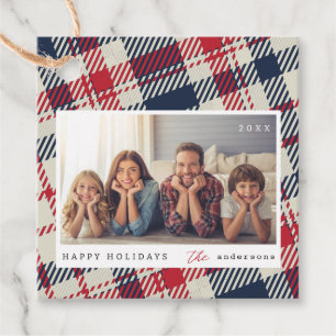 Etiquetas Para Recuerdos Foto de la familia de Personalizados de Navidades