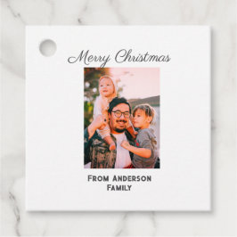 Etiquetas Para Recuerdos Fotos de navidad amor moderno simple mor familiar