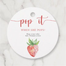 Fresa Pop it Cuando ella hace pop