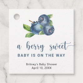 Etiquetas Para Recuerdos Fresas azules dulces