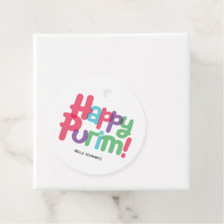 Etiquetas Para Recuerdos Fun Happy Purim Tag
