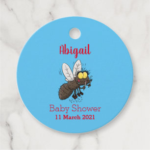 Etiquetas Para Recuerdos Funny personalizado de insectos de herradura