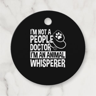 Etiquetas Para Recuerdos Funny Veterinarian Appartal