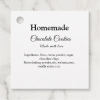 Galletas de chocolate caseras hechas con amor añad