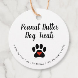 Etiquetas Para Recuerdos Galletas Naturales para Perros Gourmet