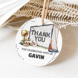 Etiquetas Para Recuerdos Game On Soccer Boy Birthday