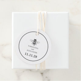 Etiquetas Para Recuerdos Garden Bee