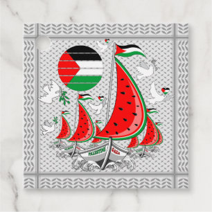 Etiquetas Para Recuerdos Gaza: Barcos de la Flotilla de Sumuda por la Liber