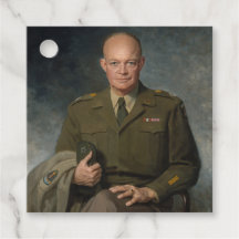 General Dwight Eisenhower Retrato pintado de 5 est