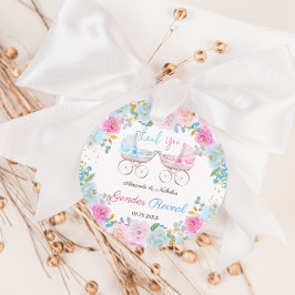 Etiquetas Para Recuerdos Género Revelan Floral Boho Gracias